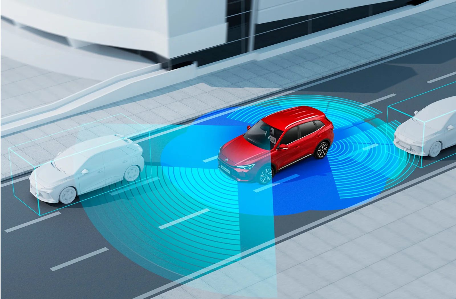 MG ZS Hybrid+ Safety